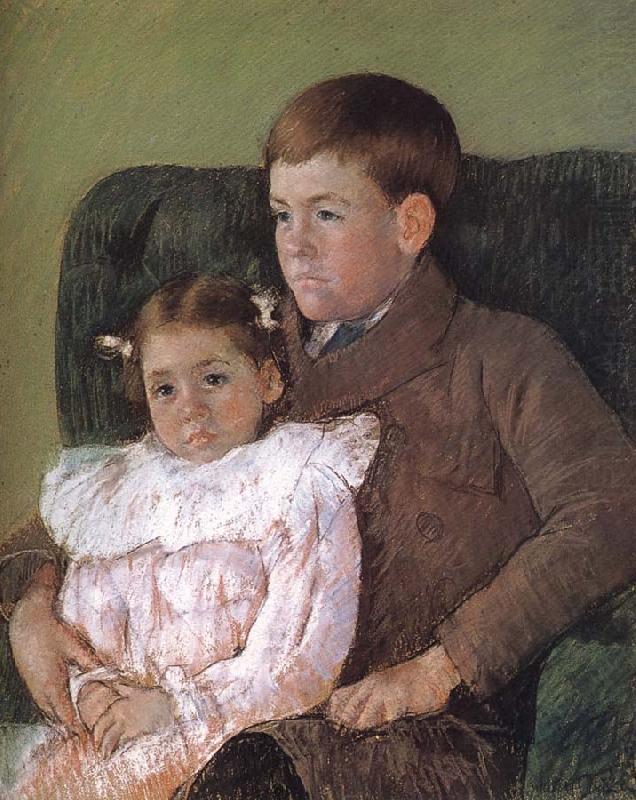 Alan and Jadena, Mary Cassatt